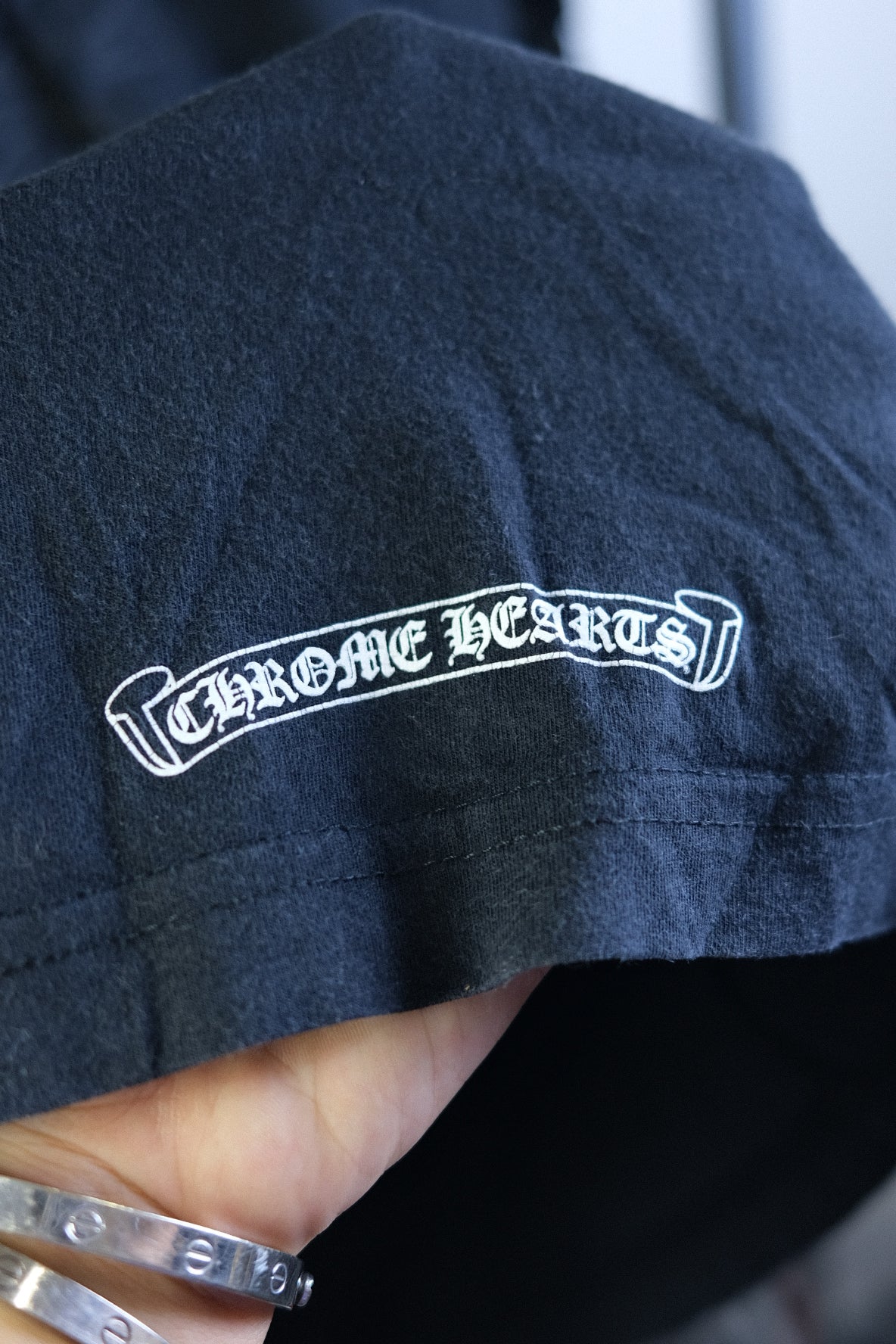Chrome Hearts Flood Cross Longsleeve Tee