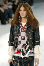 CHANEL Runway FW 2007 Multicolor Cashmere Vest - Size S