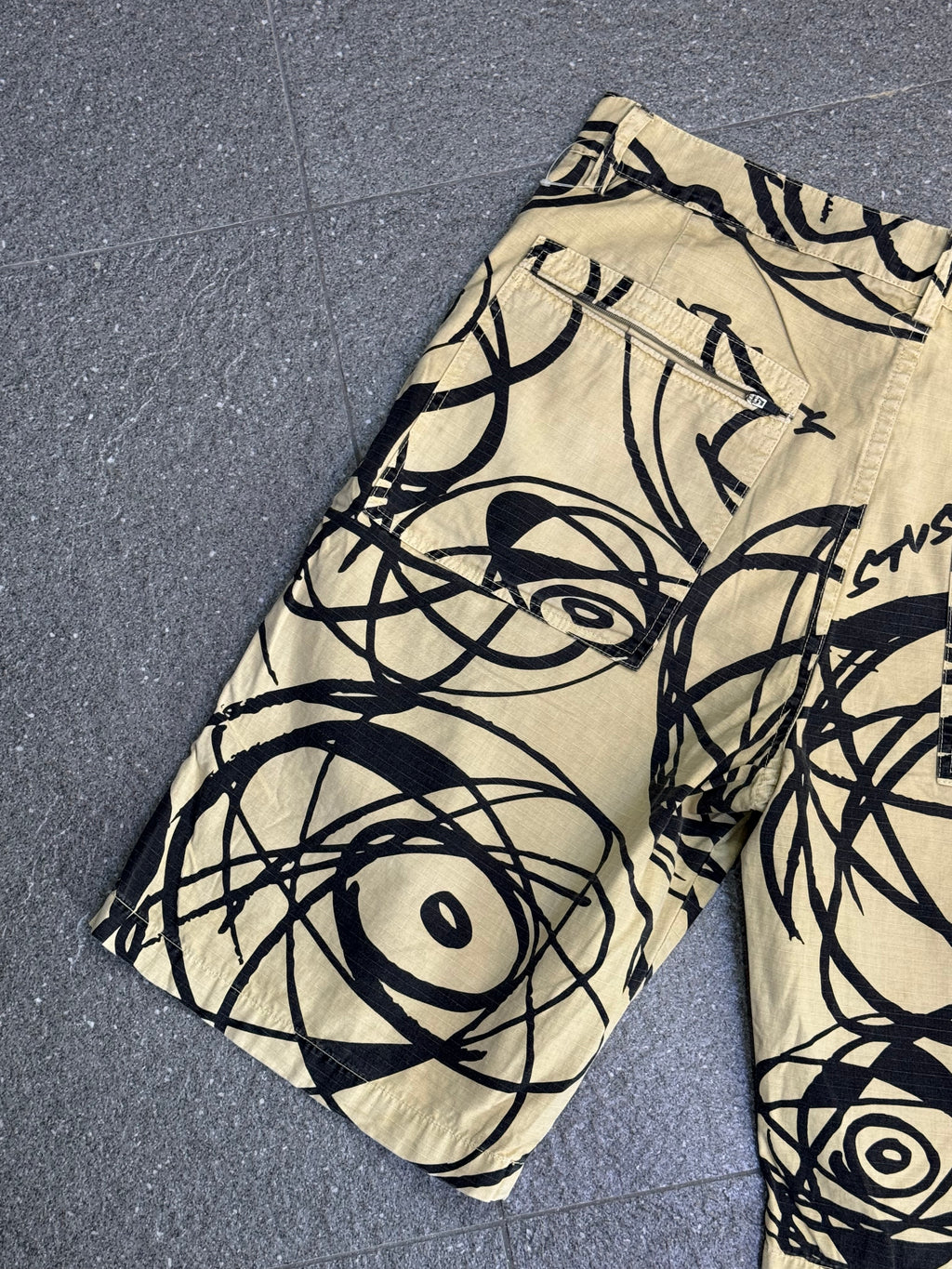 Stussy X Futura Cargo Shorts