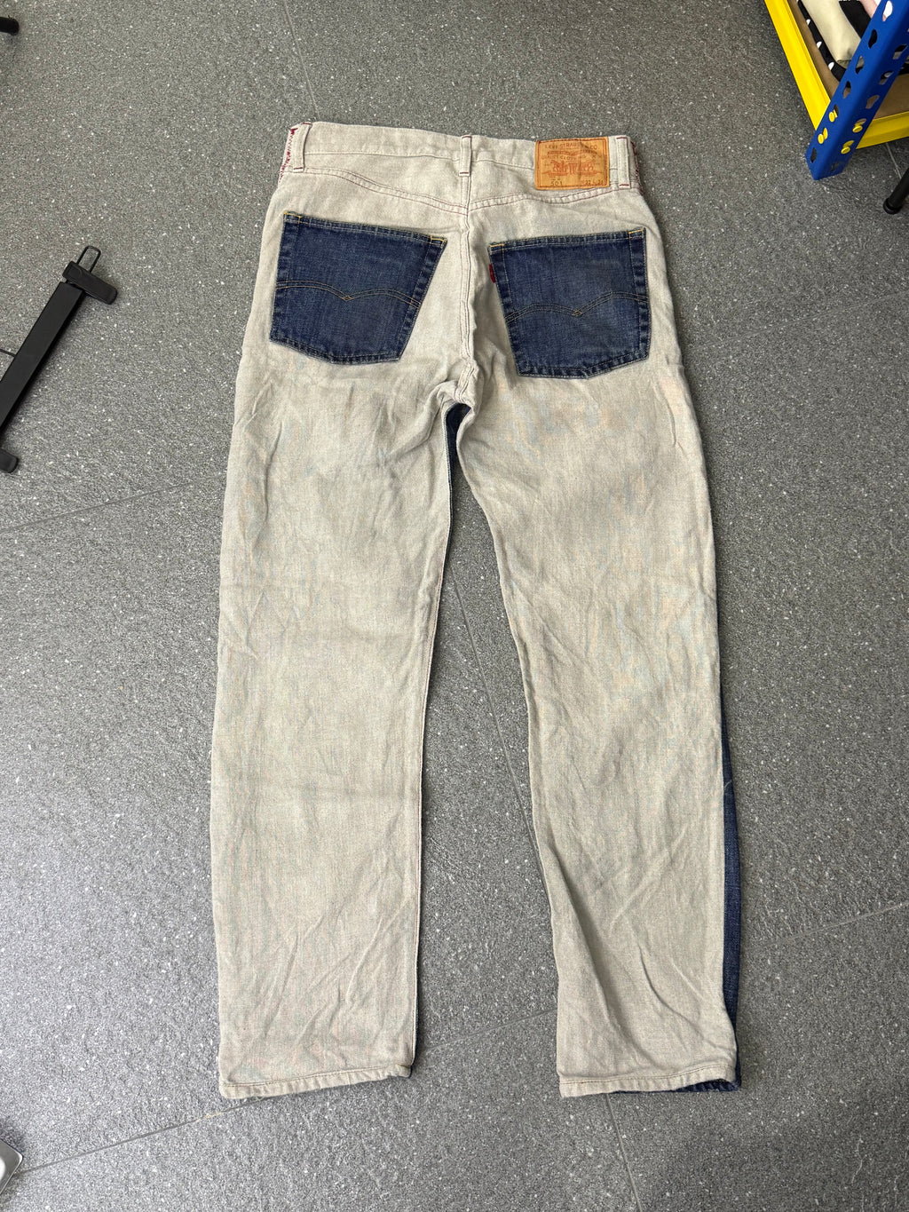 Junya Watanabe MAN × Levi’s 501XX Reconstructed Selvedge Denim — SS08