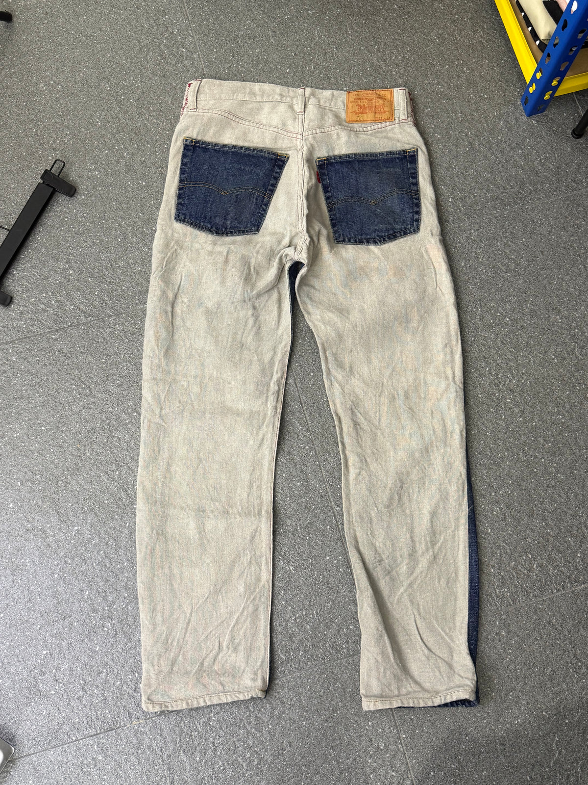 Junya Watanabe MAN × Levi’s 501XX Reconstructed Selvedge Denim — SS08