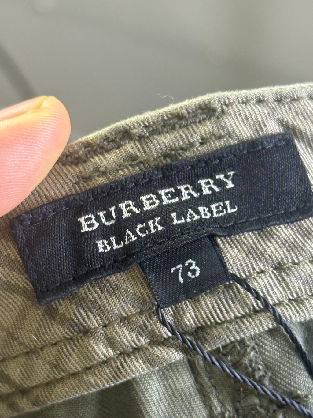 Burberry Black Label Cargo Shorts