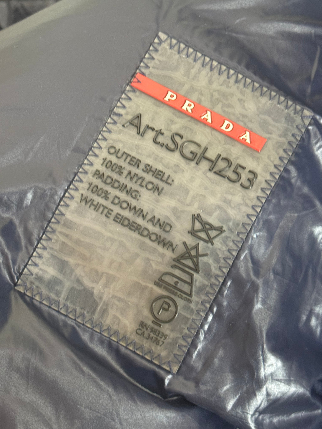 Prada Nylon Puffer Vest
