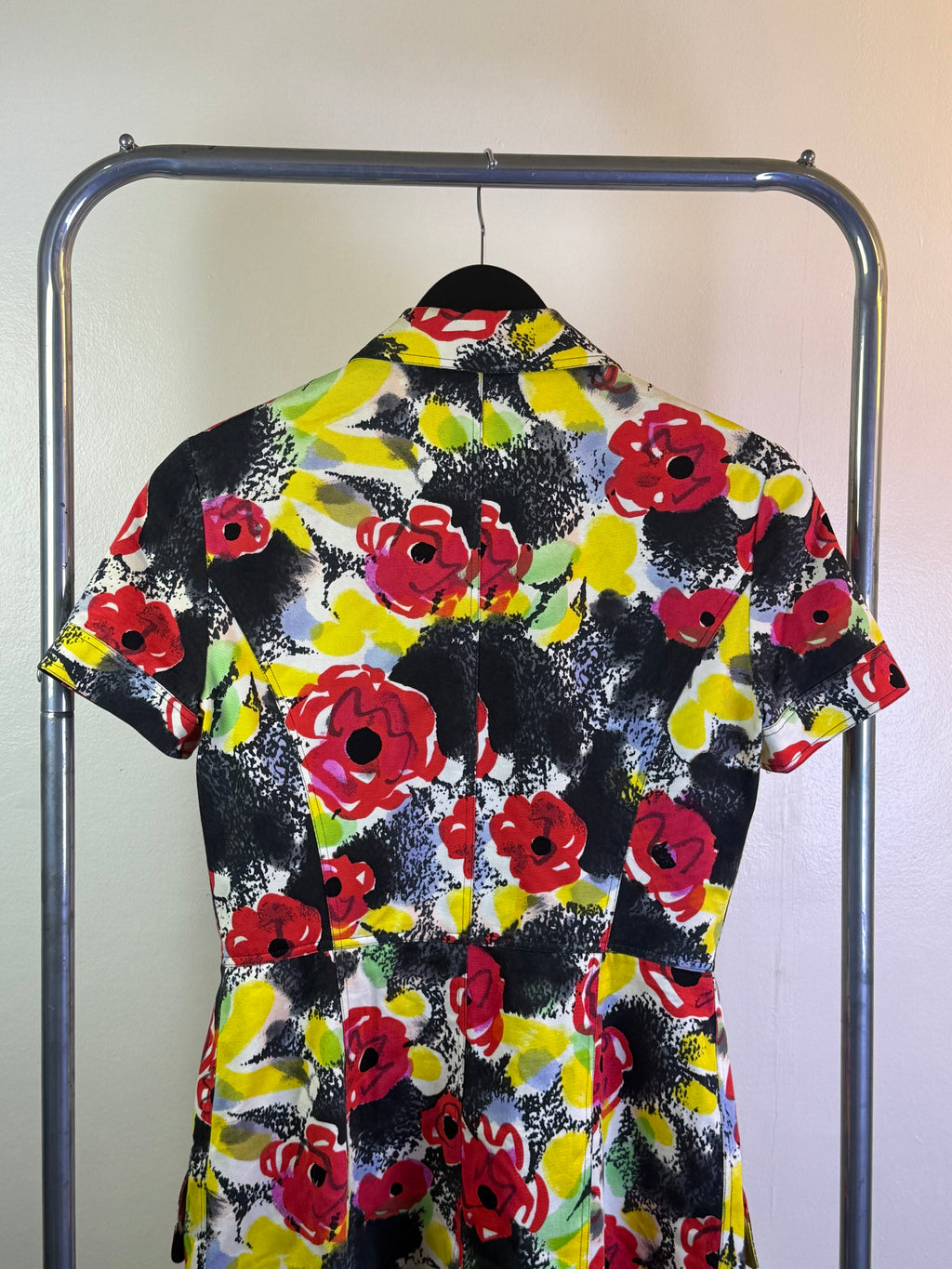 SS97 Chanel Runway Floral Dress
