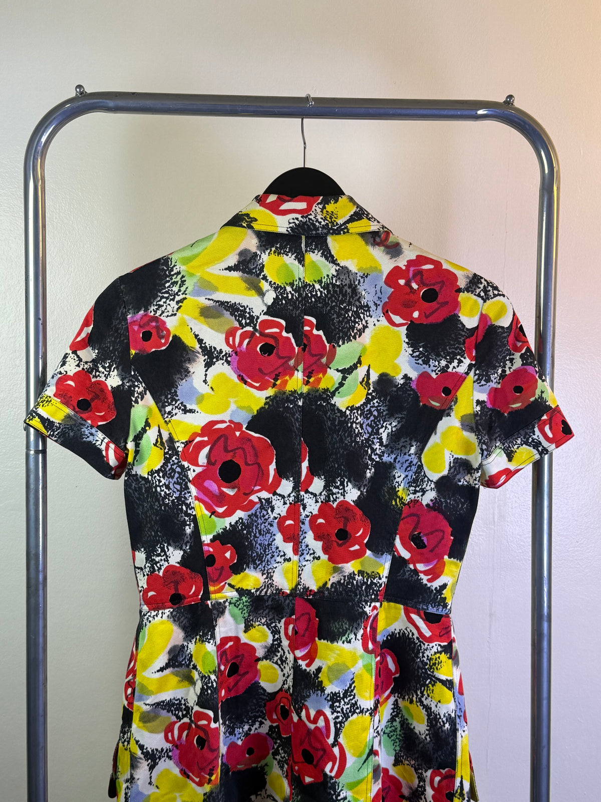 SS97 Chanel Runway Floral Dress