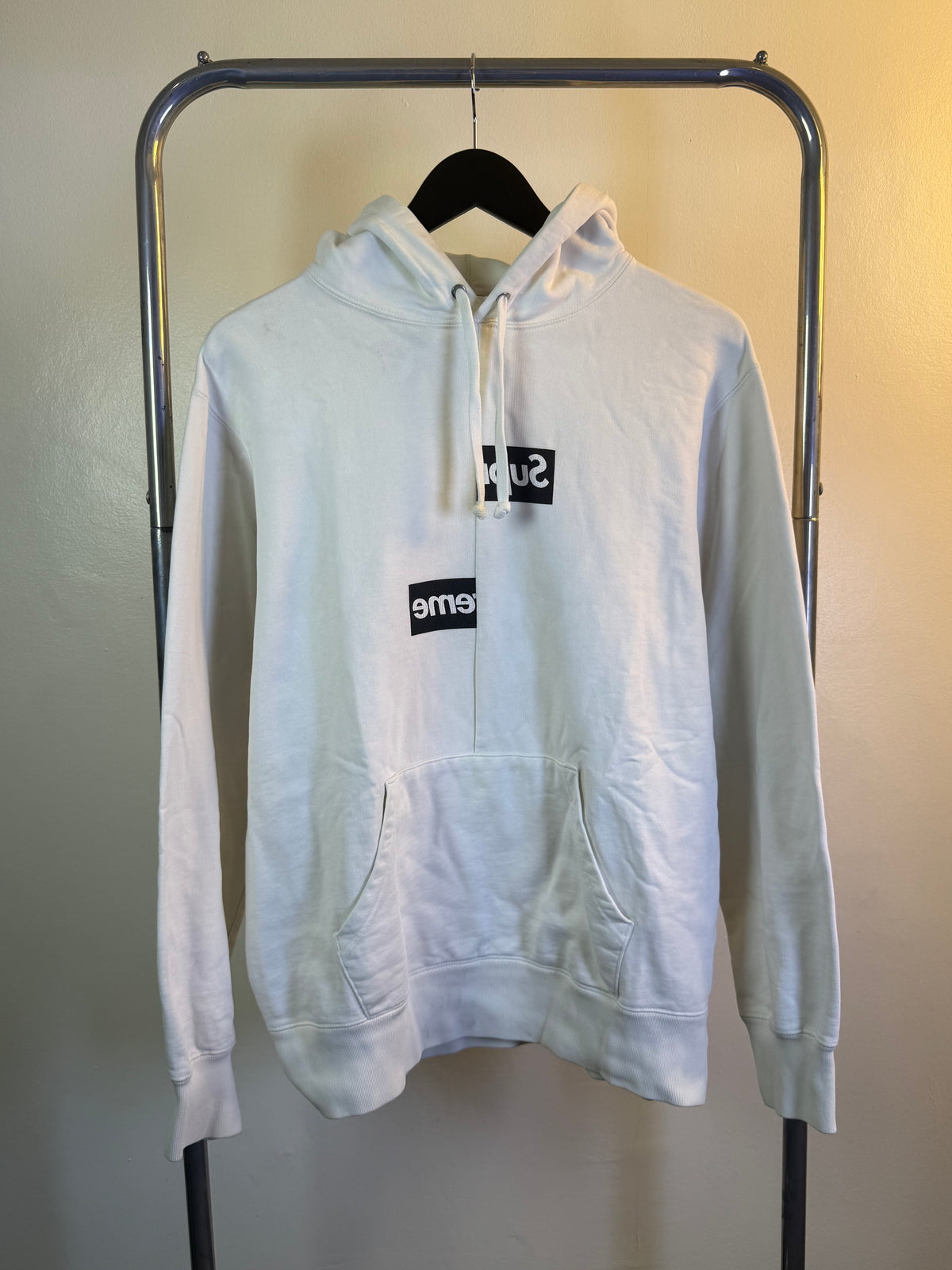 Supreme X Comme Des Garcon SHIRT Split Box Logo Hoodie