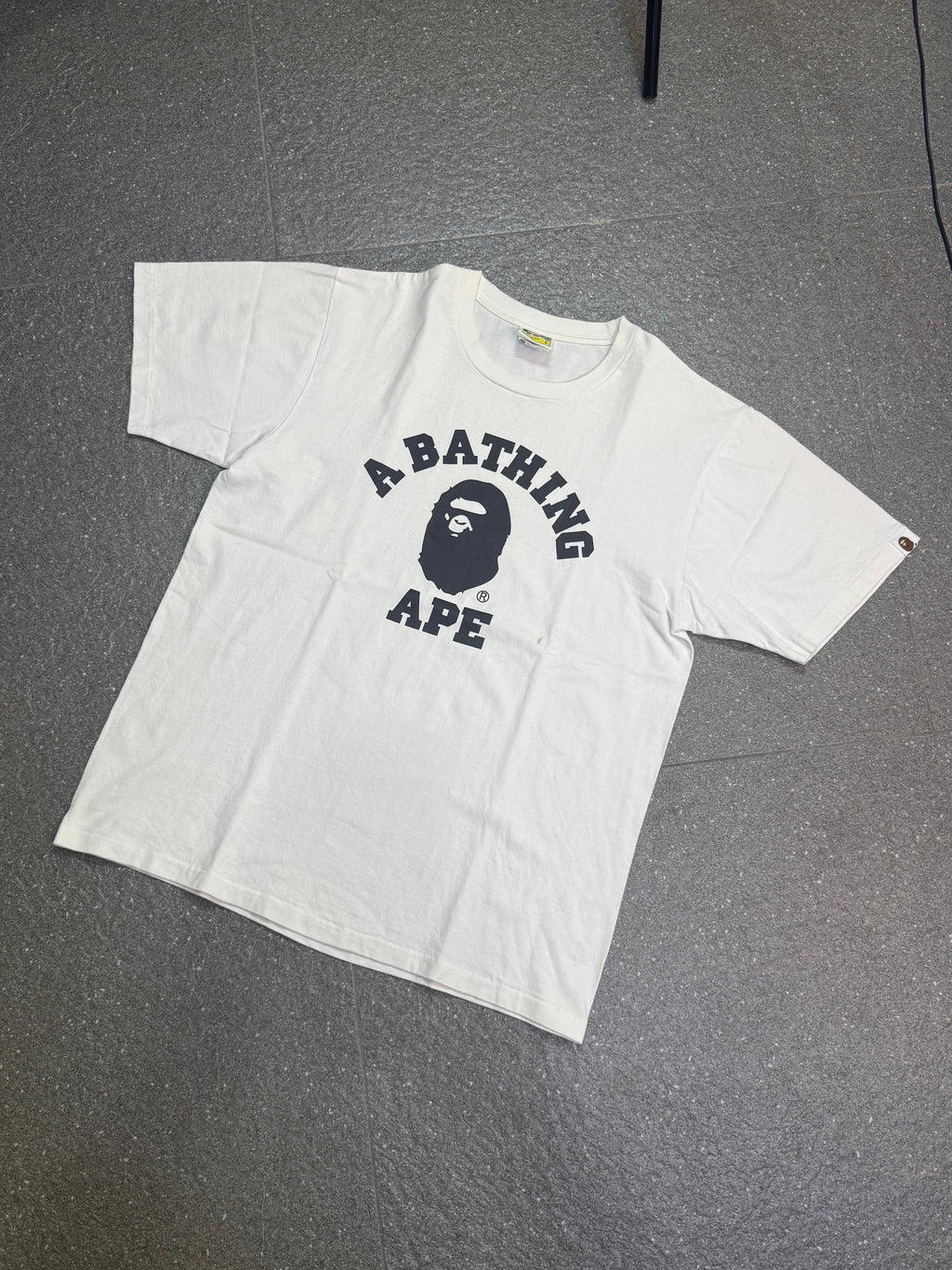 A Bathing Ape College Logo Tee