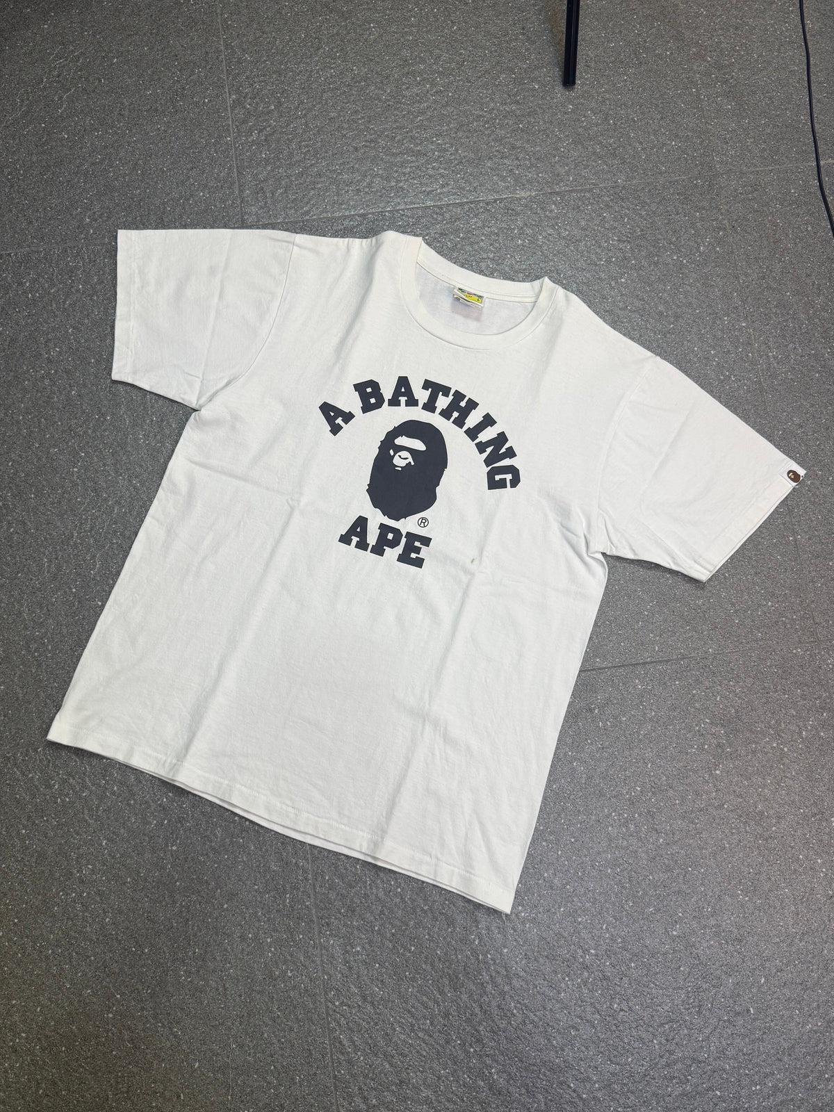 A Bathing Ape College Logo Tee