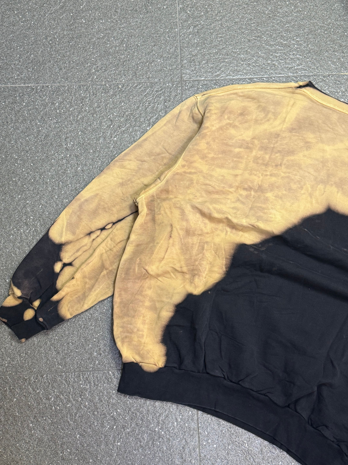 Balenciaga "Homme" Bleached Dyed Sweater