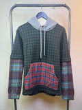 Burberry Plaid Patchwork Multicolor Hoodie