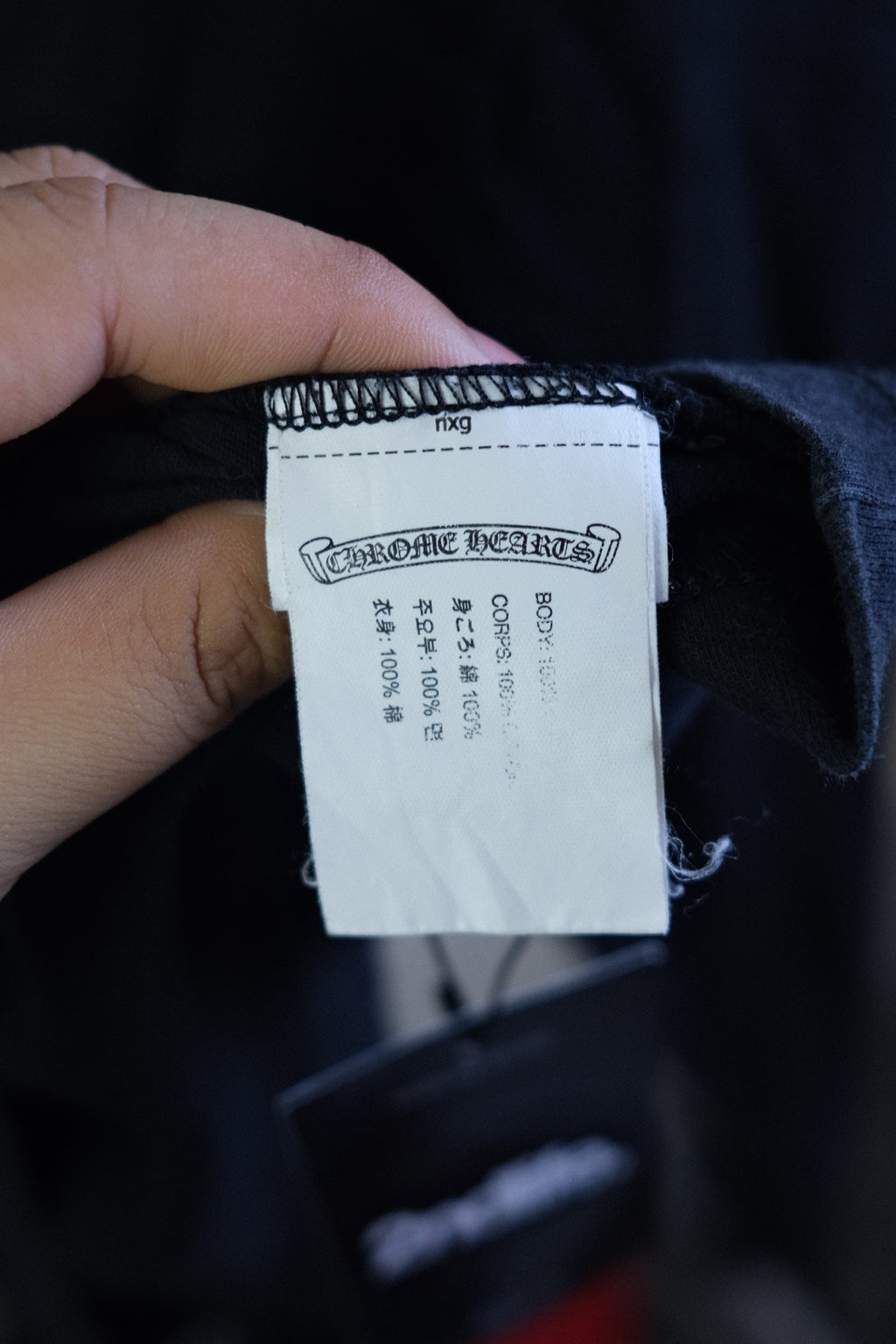 Chrome Hearts Flood Cross Longsleeve Tee