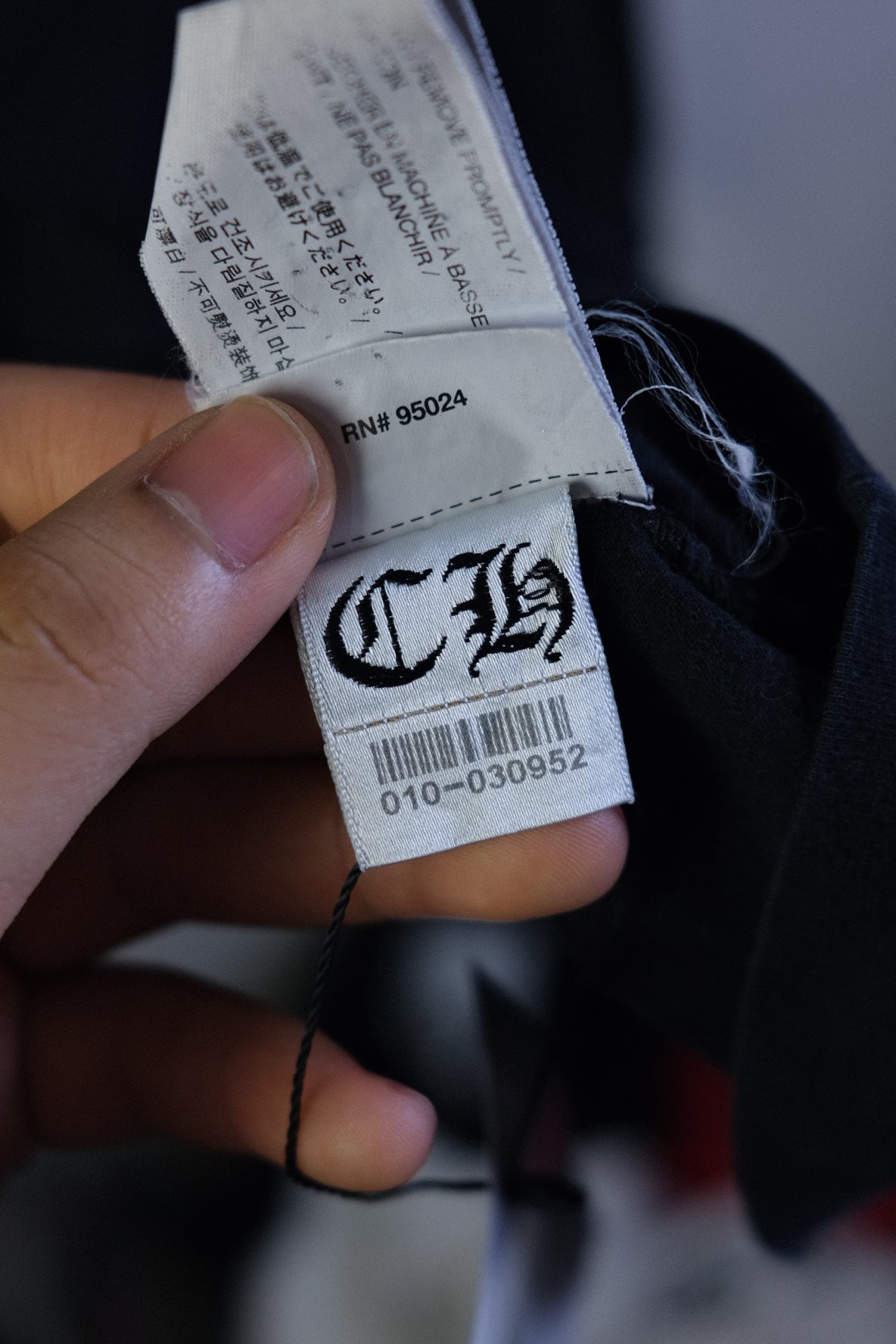 Chrome Hearts Triple Fleur Longsleeve Tee