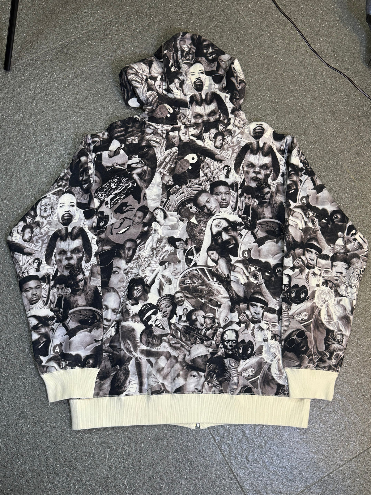 '06 Supreme Phase II Zip Up Hoodie