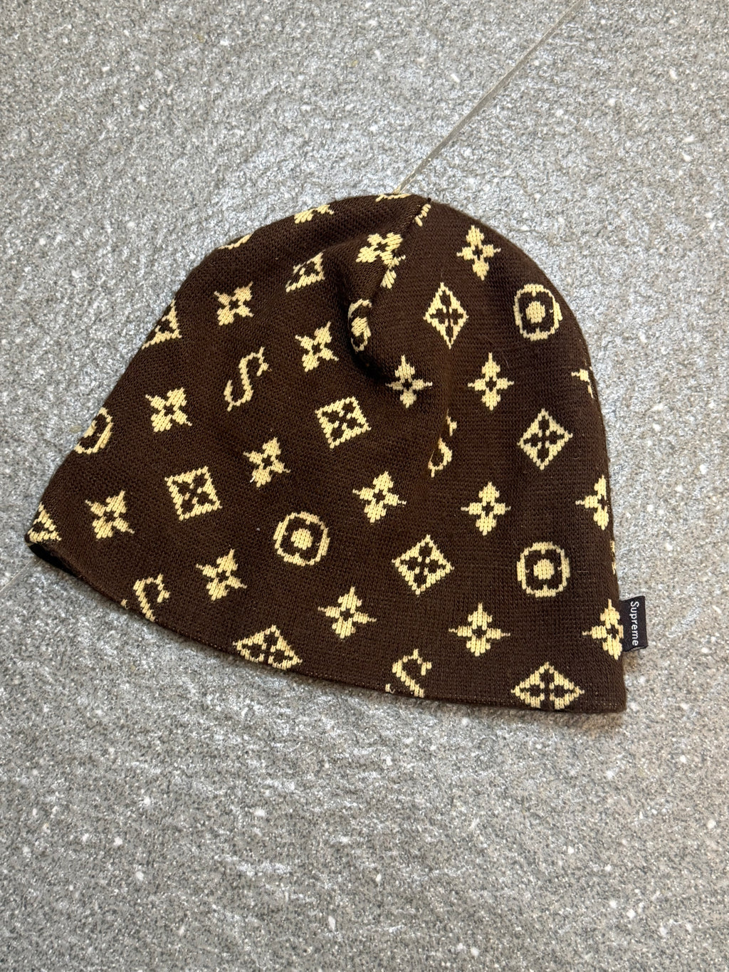 00’s Supreme LV Boot Monogram Beanie