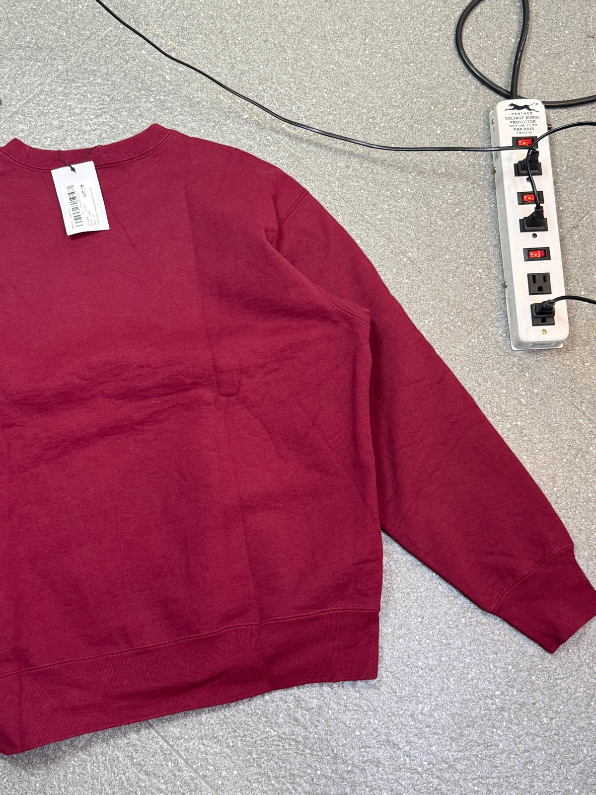 Supreme Box Logo Crewneck (Maroon)