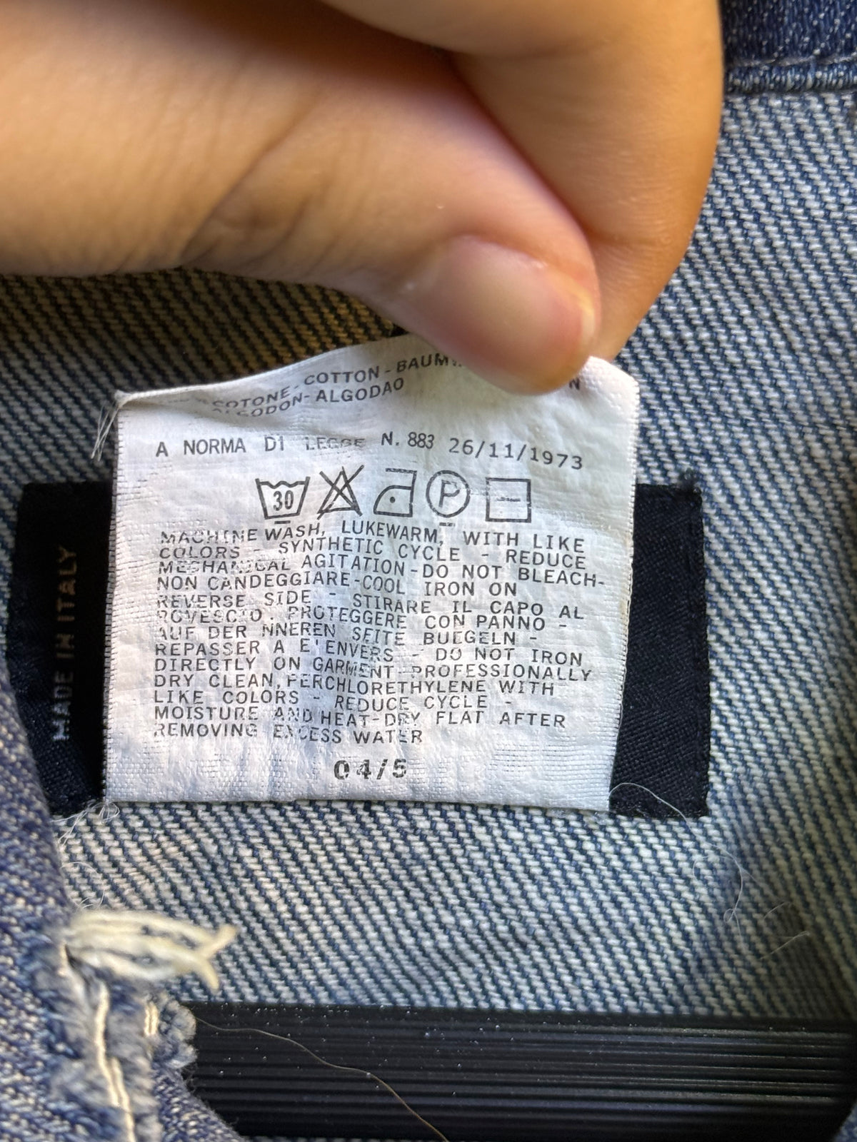 Dolce and Gabbana Distressed Patchwork Denim Jacket