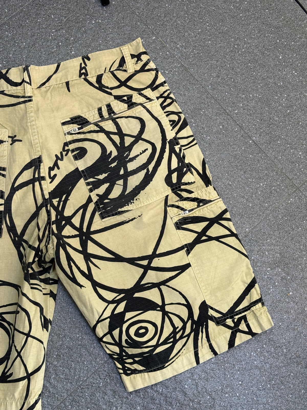 Stussy X Futura Cargo Shorts