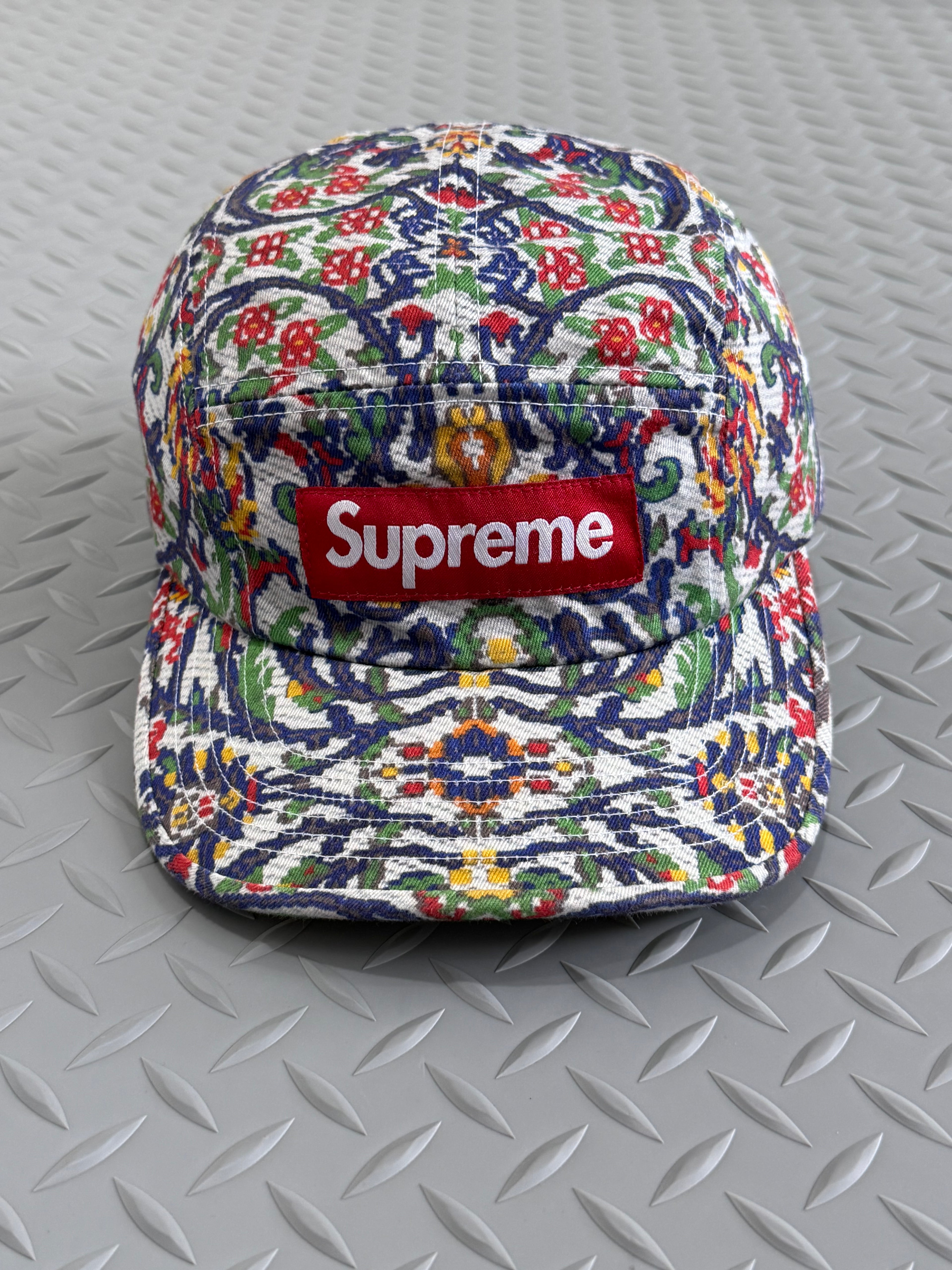 Supreme Washed Chino Twill Camp Cap