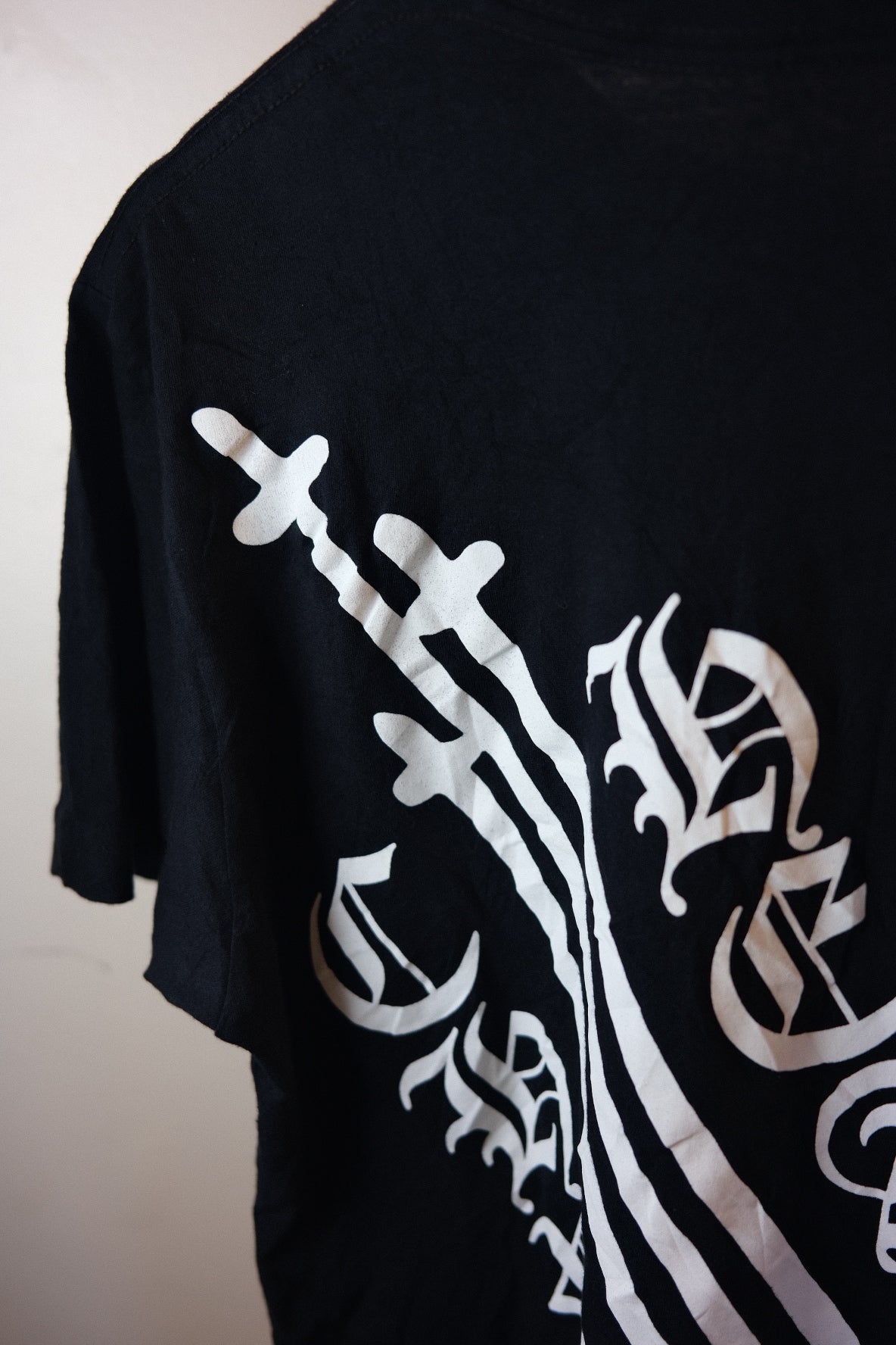 Chrome Hearts Triple Sword Logo Tee