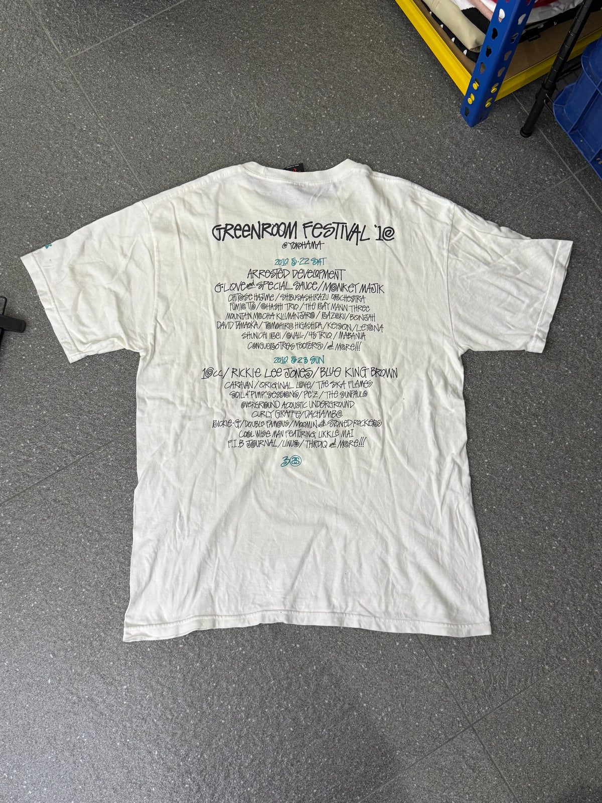 ‘10 Stussy Greenroom Festival Tee
