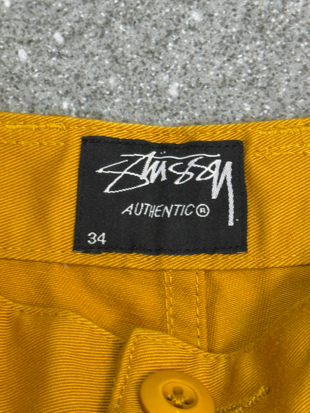 Stussy Mustard Shorts