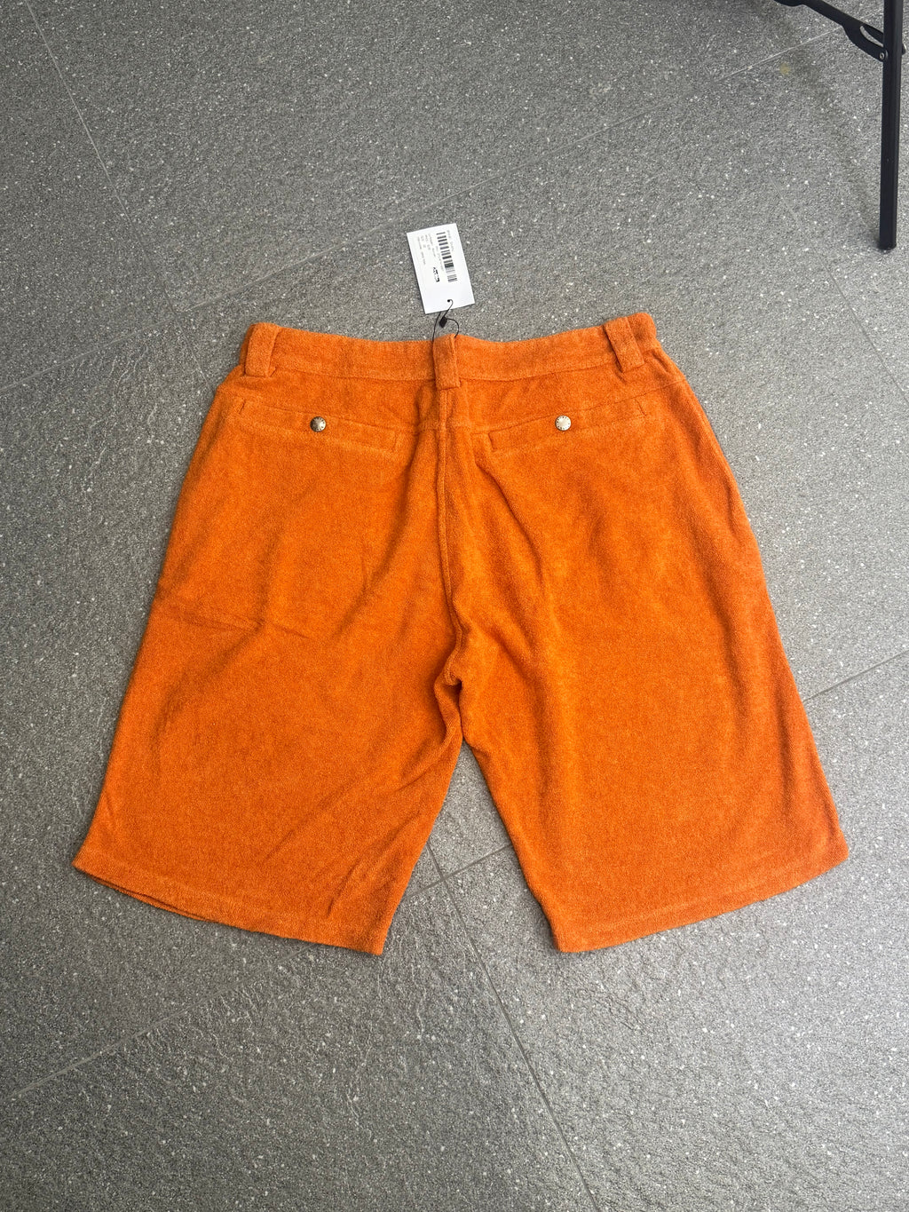 Stussy Terry Cloth Orange Shorts