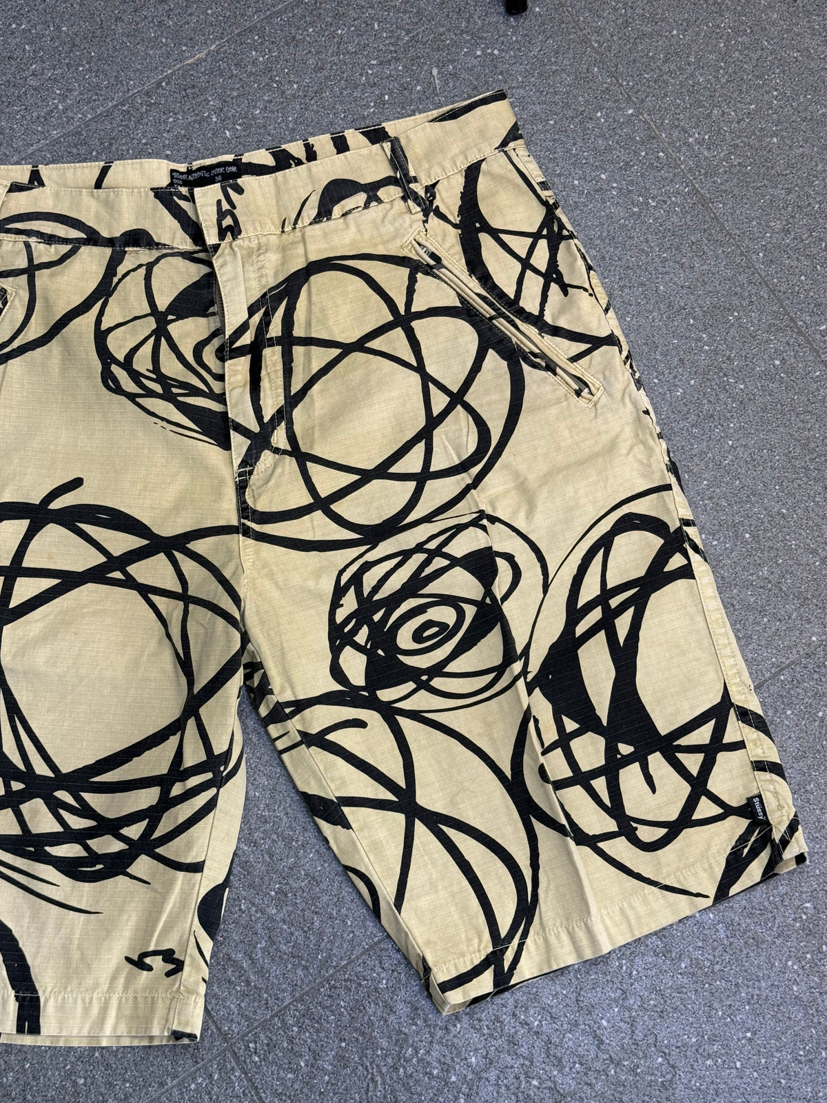 Stussy X Futura Cargo Shorts