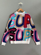 Supreme X Smurf Knitted Sweater - Size S