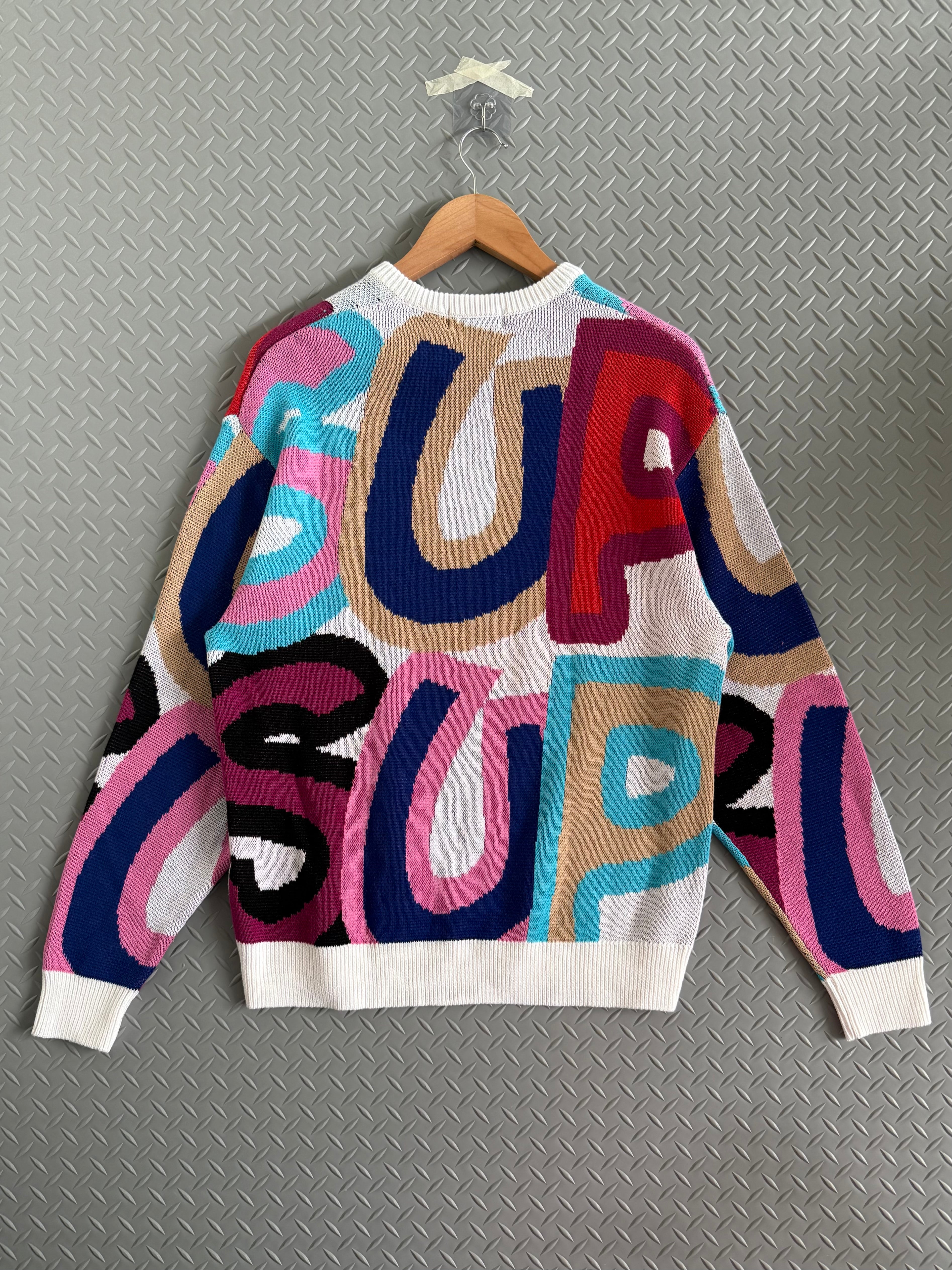 Supreme X Smurf Knitted Sweater - Size S