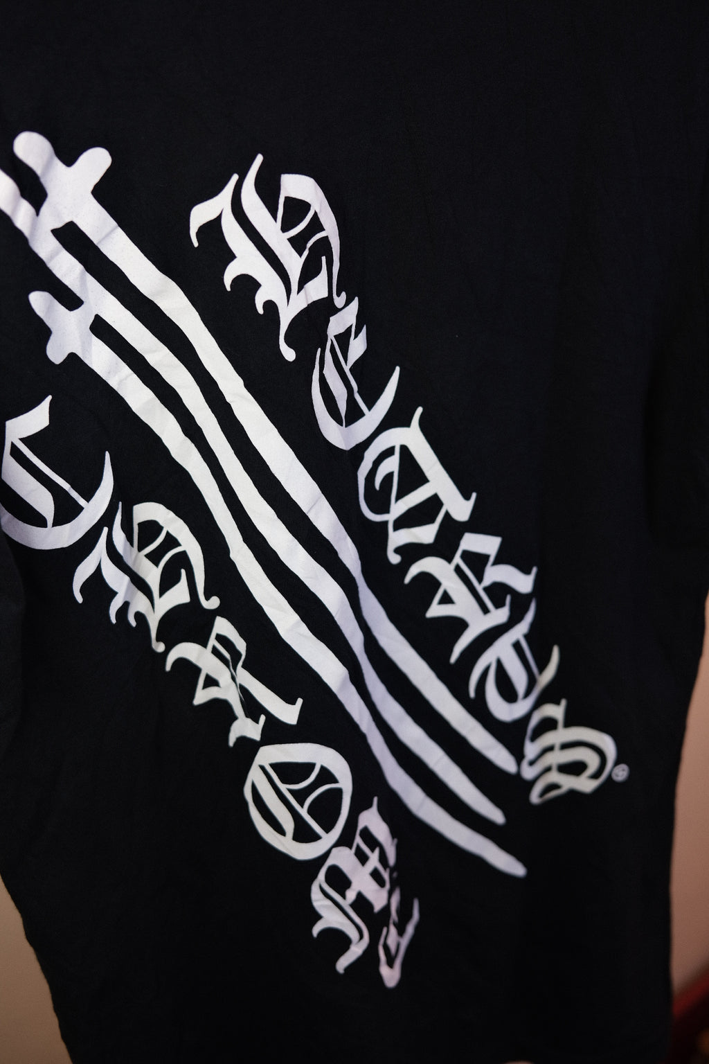 Chrome Hearts Triple Sword Logo Tee