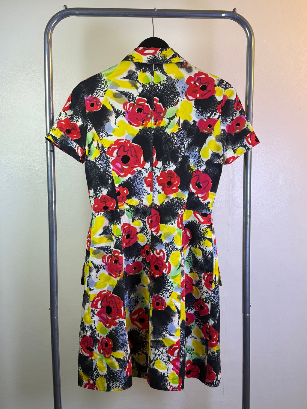 SS97 Chanel Runway Floral Dress