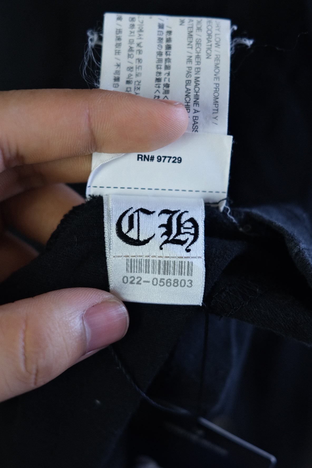 Chrome Hearts Flood Cross Longsleeve Tee