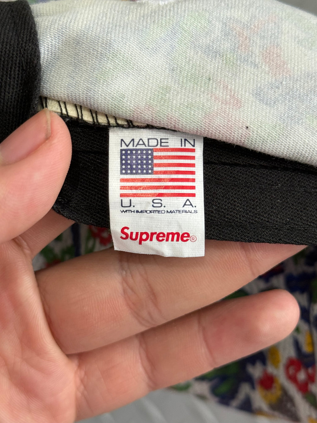 Supreme Washed Chino Twill Camp Cap