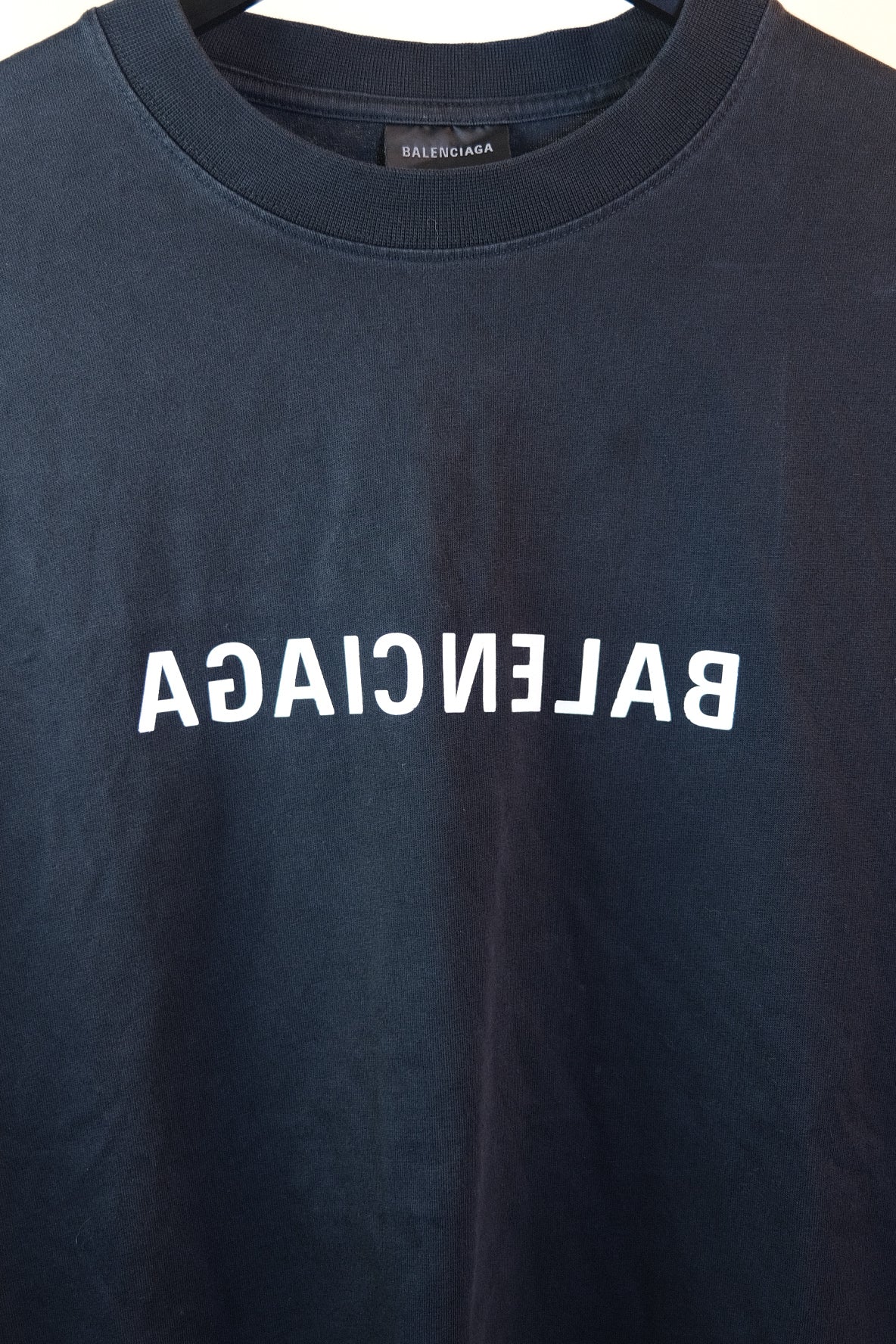 Balenciaga Reverse Script Tee