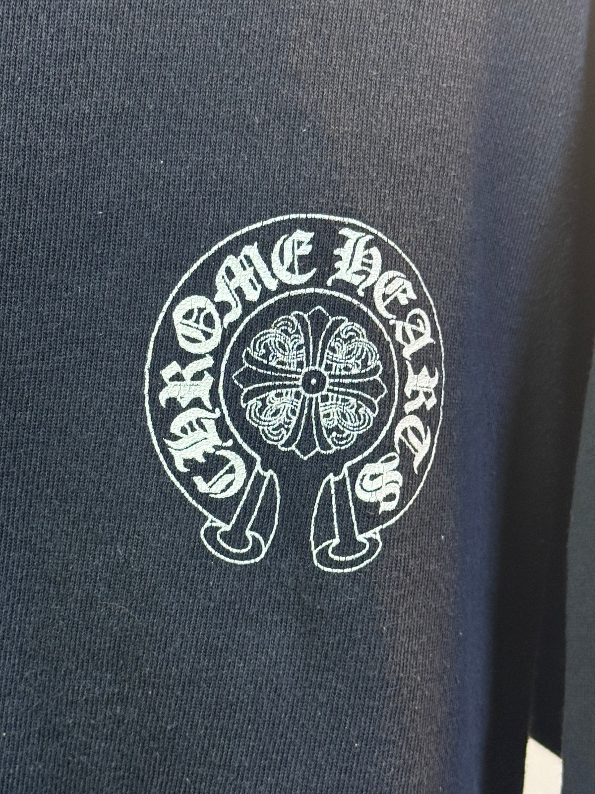 RARE VINTAGE CHROME HEARTS HORSESHOE CREWNECK SWEATER
