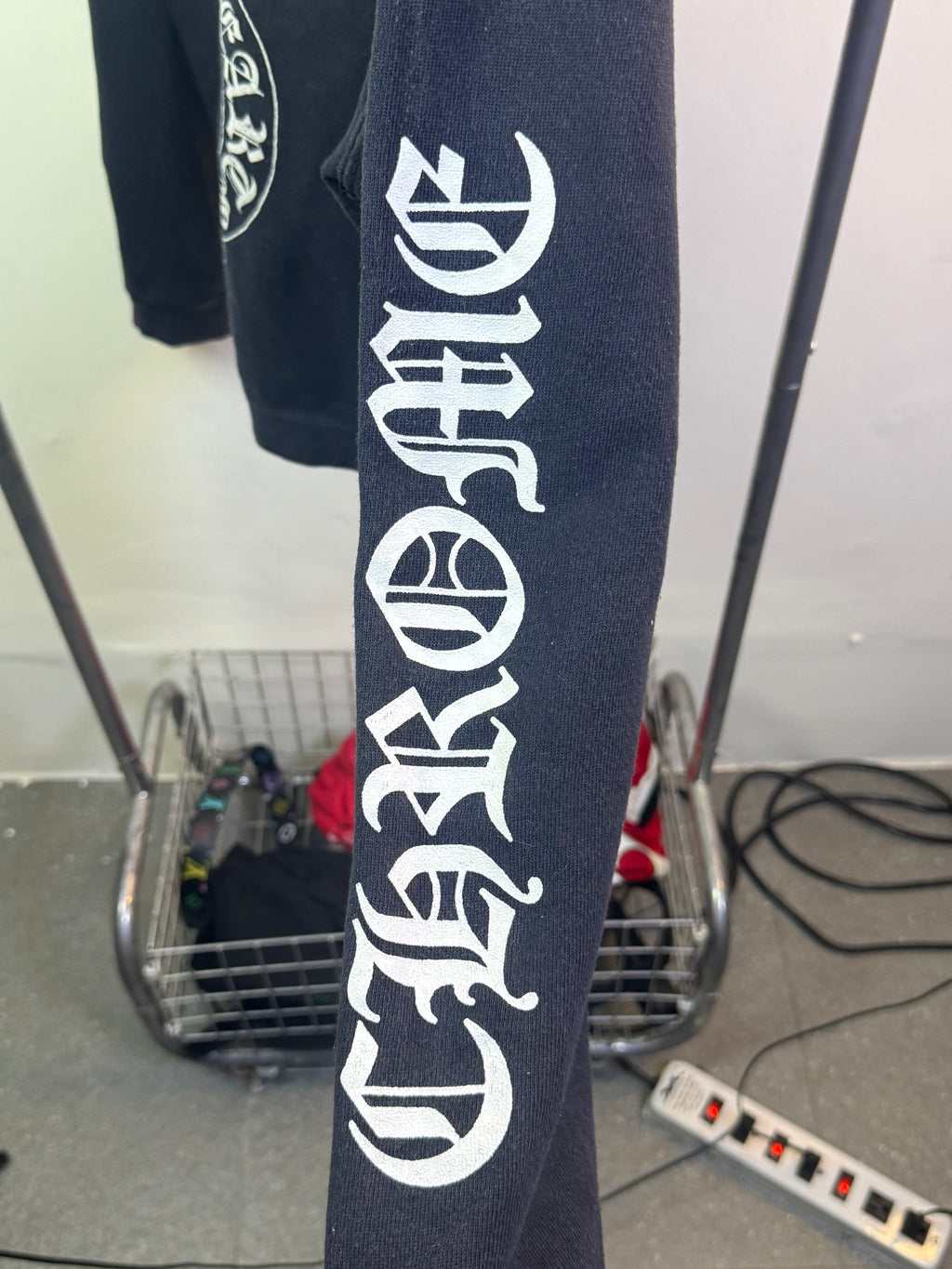 RARE VINTAGE CHROME HEARTS HORSESHOE CREWNECK SWEATER