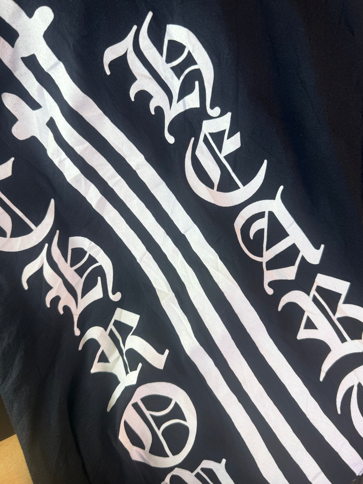 Chrome Hearts Triple Sword Logo Tee