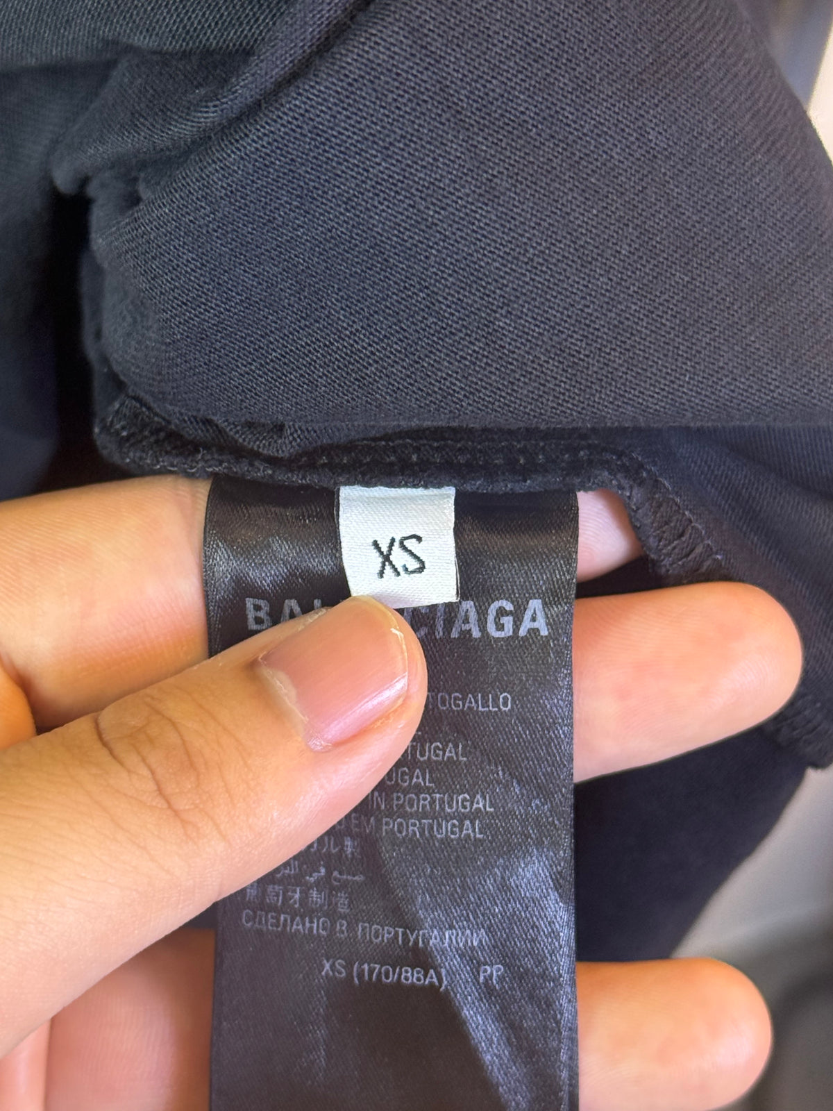 Balenciaga Reverse Script Tee