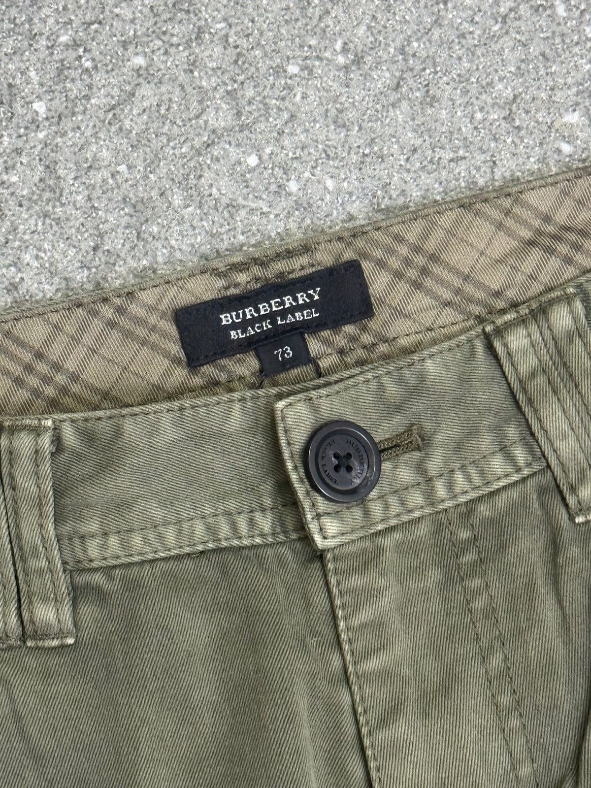 Burberry Black Label Cargo Shorts
