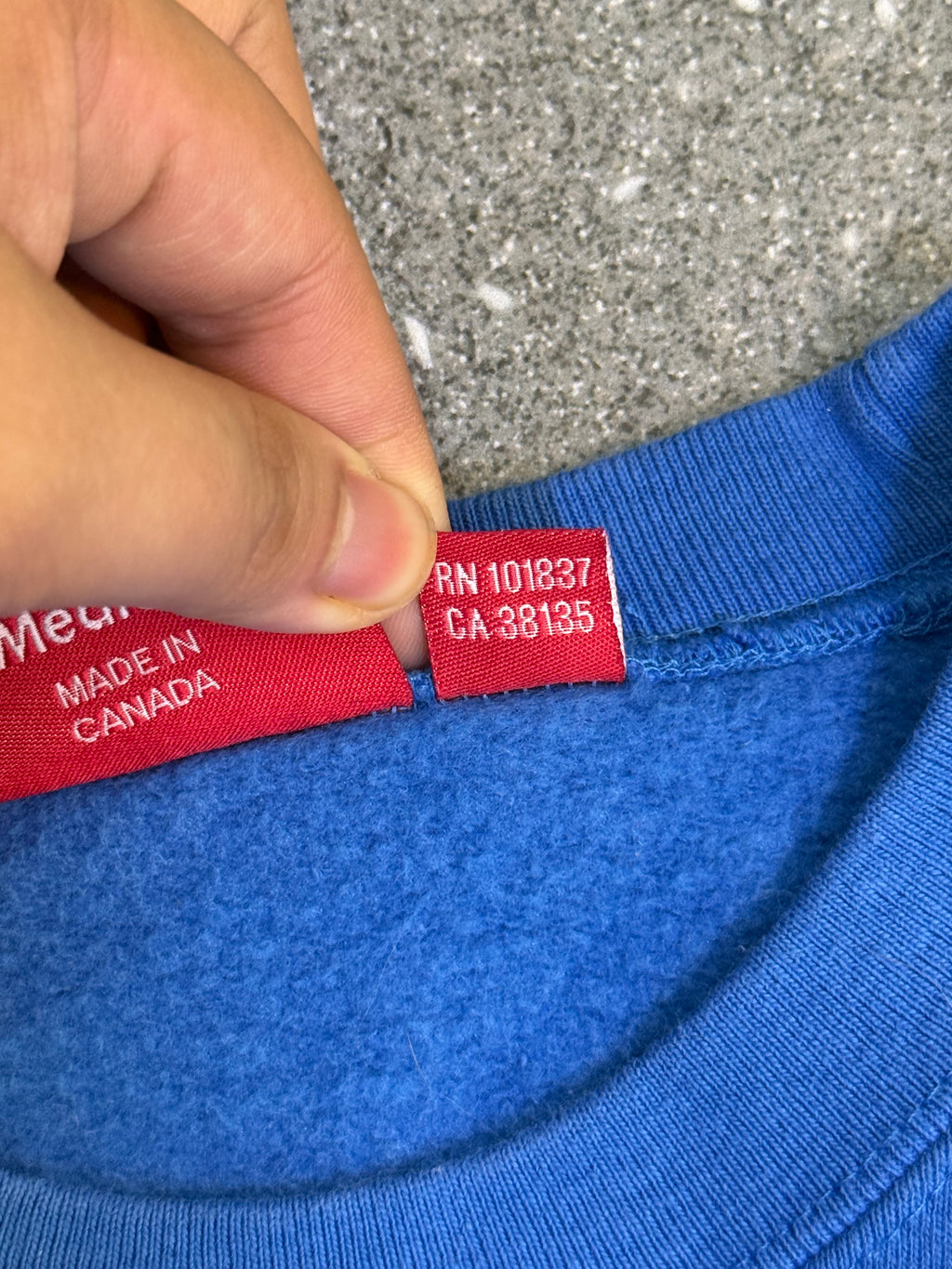 Supreme Box Logo Crewneck (Blue)