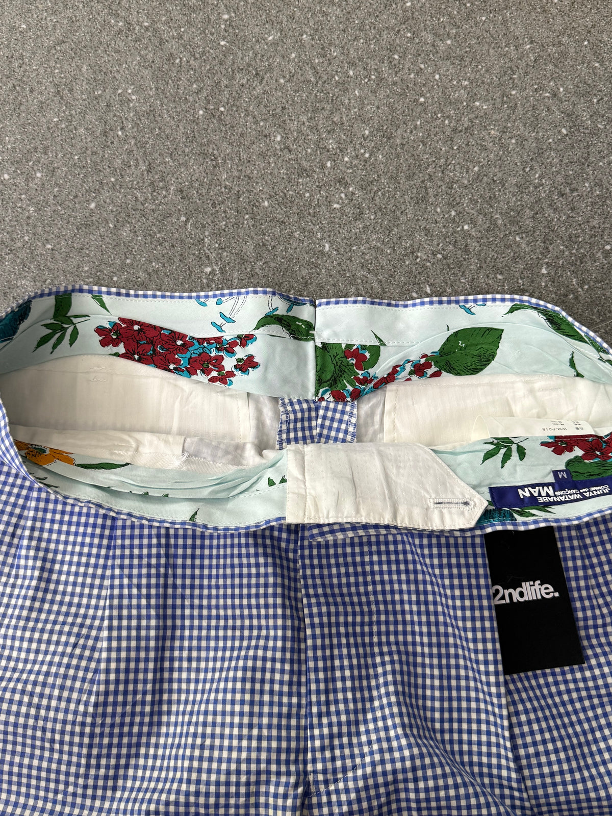 Junya Watanabe Checkered Shorts