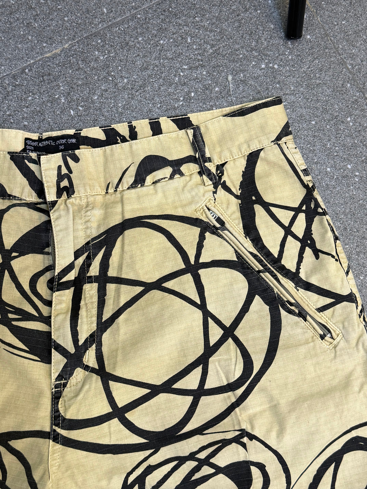 Stussy X Futura Cargo Shorts