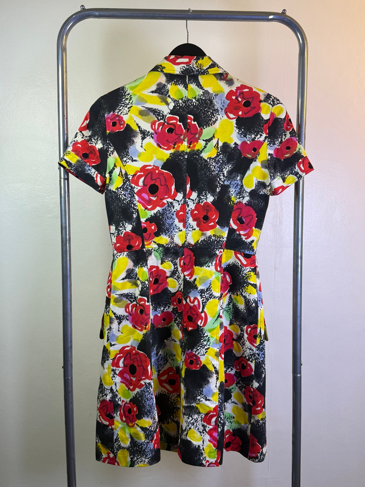 SS97 Chanel Runway Floral Dress