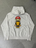 A Bathing Ape X Nintendo “Mario to Milo” Full Zip Hoodie