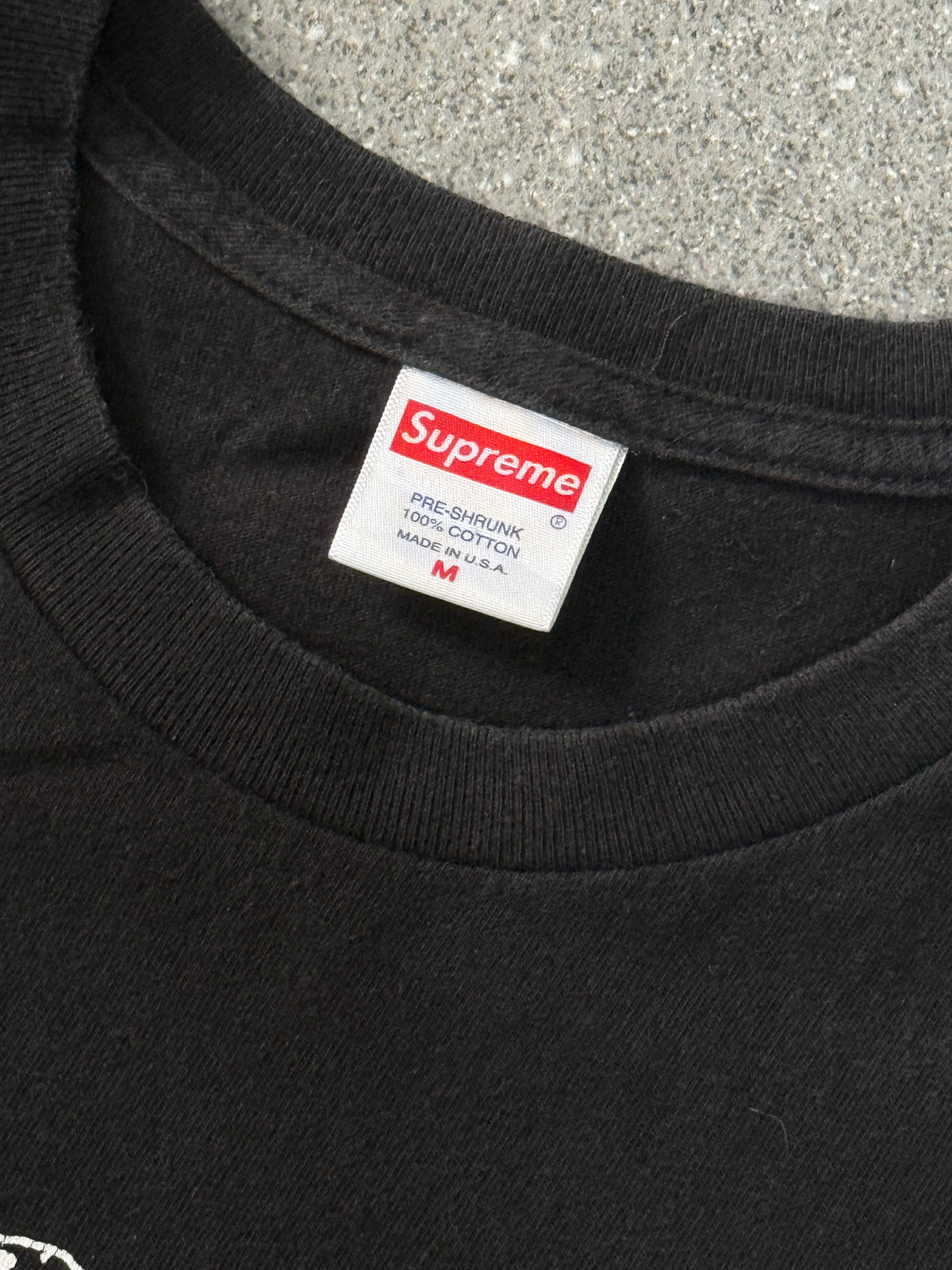 Supreme Rocker Tee Black FW19