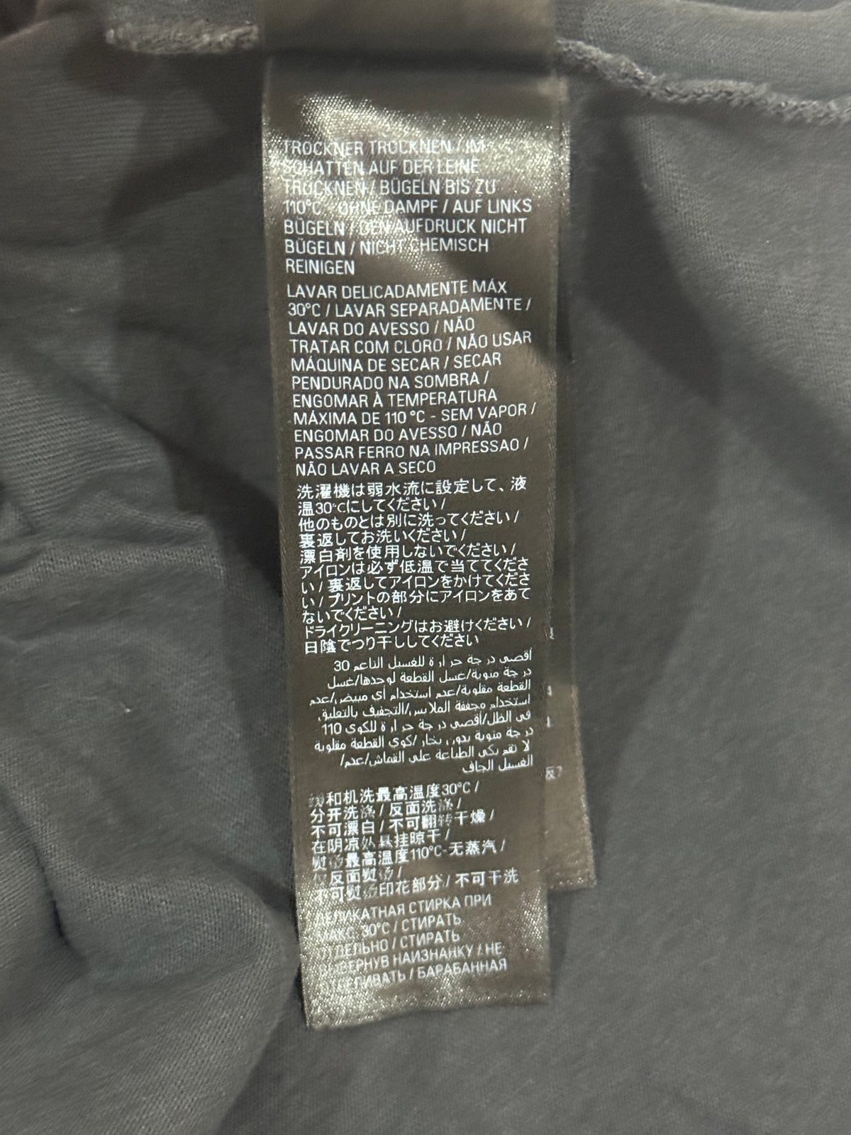 Balenciaga Black DIY Metal T Shirt