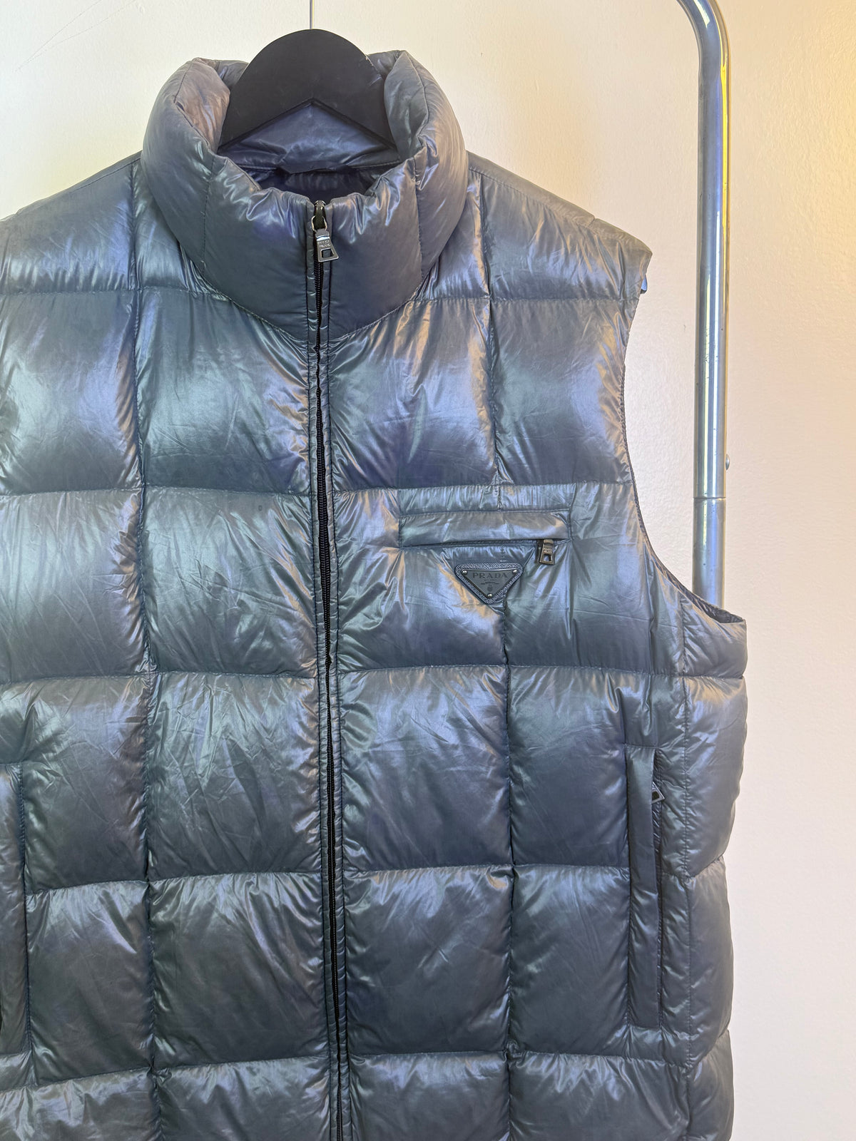 Prada Nylon Puffer Vest