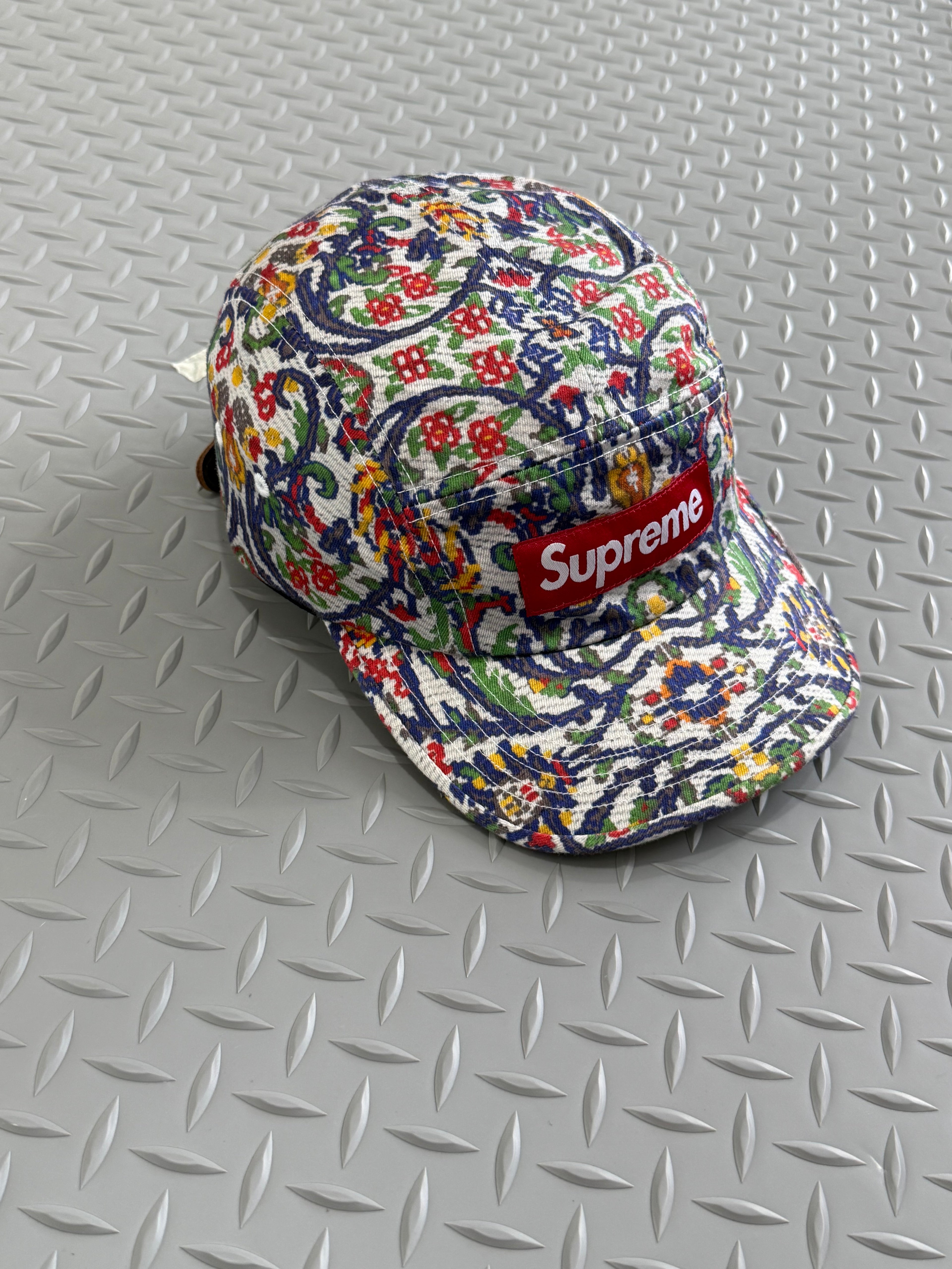 Supreme Washed Chino Twill Camp Cap