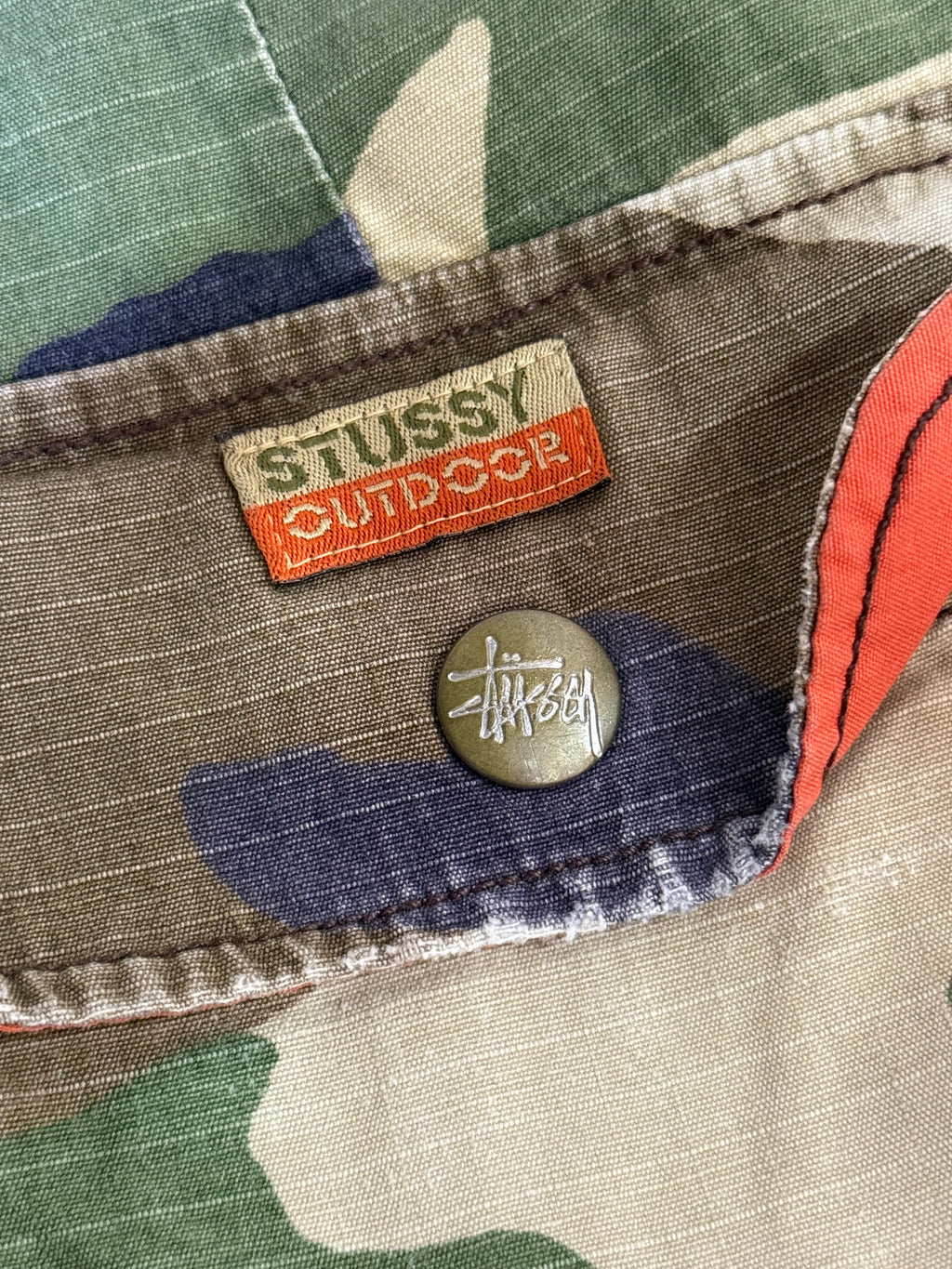 Vintage Stussy Camo Shorts