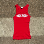 Chrome Hearts Floral Tank Top - Size M